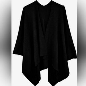 Ruana Wrap With Strap